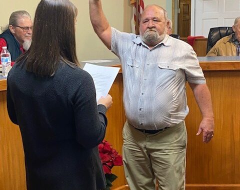 New Council Member Gene Bramlett sworn into office!